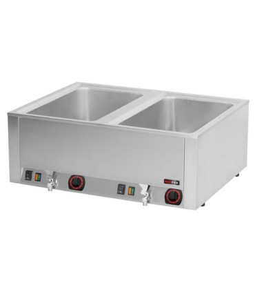 #1521 Bain Maria s vypušťaním  2x 1_1 GN 1036.34