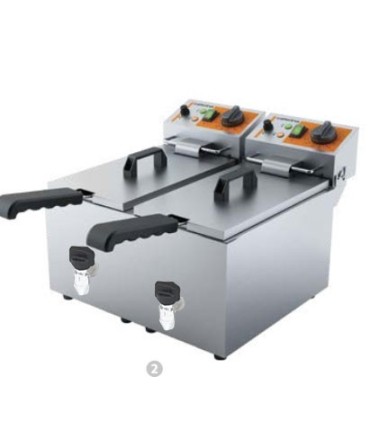 #0147 Fritéza Caterina 2x8 L  746097