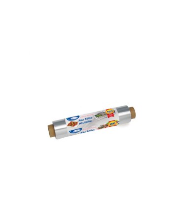 #1639 Alu fólia 10,5mic 29cm x 150m jednotlivo balená 1 ks Karton 4 balenie