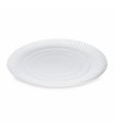 Papierový tanier hlboký biely Ø32cm [50 ks]