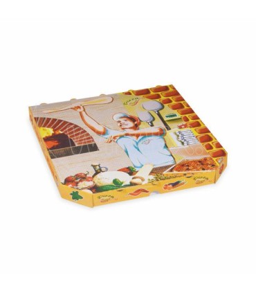 #1757 KRABICE NA PIZZU 32X32X3CM 100KS 72032
