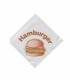 #1879 Papierové vrecko Hamburger 16 x 16 cm [500 ks]