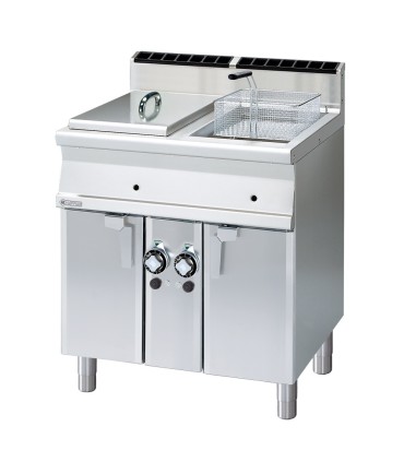 #0211 Fritéza plyn 2x13L,  800x700  F2_13-78    1223.46