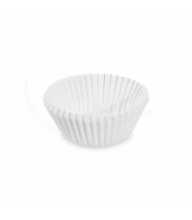 #2865 Cukrárenský košíček (PAP) biely Ø35 x 20 mm [1000 ks]