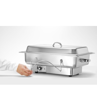 #0241 Chafing  9 L  Hendi  204900_with_food_2
