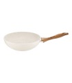 Indukčná hliníková panvica Wok Nature 26 cm AMBITION
