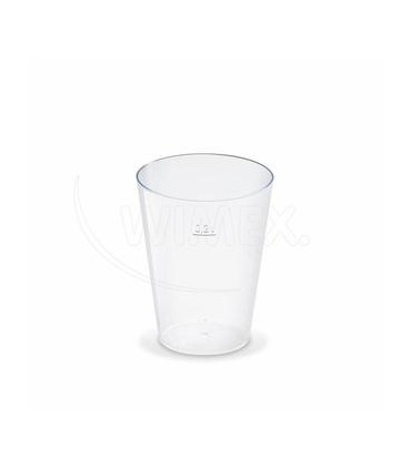 #3320 Pohár kryštál (PS) Ø75mm 0,2L [50 ks]