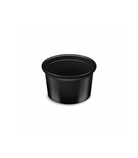 #3604 Dressingová miska (PP) Microboxx čierná Ø46mm 30ml [50 ks]