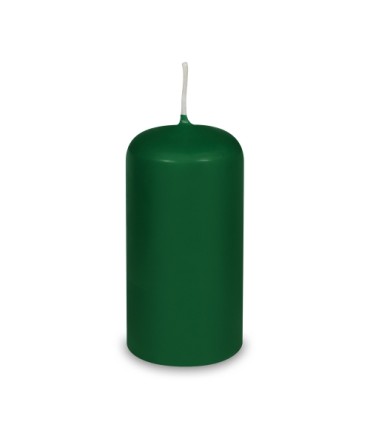 #3693 Sviečka valcová tmavozelená Ø60 x 120 mm [1 ks]