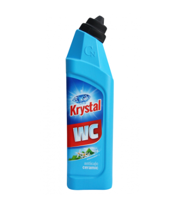 #3709 Krystal WC kyslý na keramiku, modrý