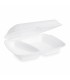 #3783 Menu box (XPS) 2dielny biely 241 x 207 x 69 mm 600ml [125 ks]