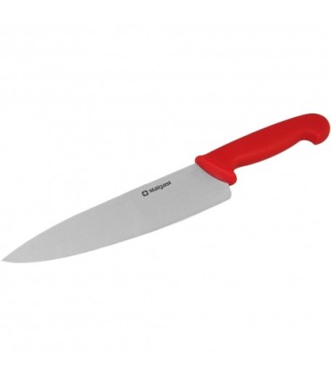 #4107 Kuchynský nôž, ćervený, 22cm