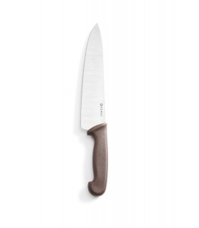 #4229 HACCP-Kuchynský nôž dlhý, hnedý, 25cm