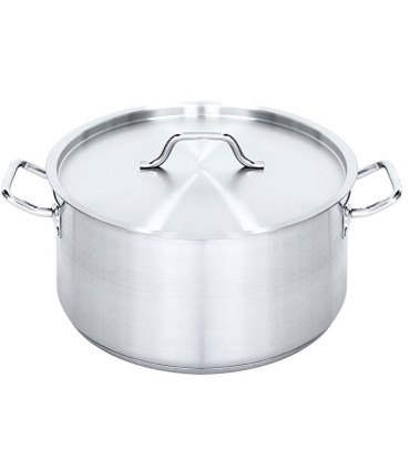 #4297 Hrniec nízky - s pokrievkou - 28x13 - 8 l