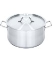 Hrniec nízky - s pokrievkou - 28x13 / 8 l