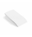 Papierové vrecko (PAP/PE) 2vrstvé nepremastiteľné biele 13+8 x 28 cm `1/1` [100 ks]