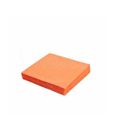 #4779 Obrúsok 2vrstvý oranžový 33 x 33 cm [50 ks]