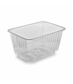 #4780 Vanička (PP) hranatá priehľadná 186 x 133 mm 1500ml [50 ks]