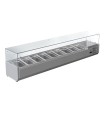 CHLADENA PIZZA VITRINA 1500X335X435MM