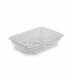 Vanička (PP) hranatá priehľadná 186 x 133 mm 500ml [50 ks]