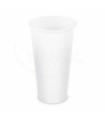 Papierový pohár biely Ø90mm 610ml `XXL: 0,5L/20oz` [50 ks]