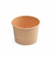 Papierová miska (PAP/PE) kraft Ø115mm 500ml 76951