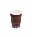 Papierový pohár PREMIUM Ø90mm 420ml `L: 0,3L/12oz` [25 ks]