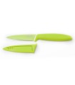 BERNDORF NÔŽ NA ZELENINU ZELENÝ 10 CM NONSTICK-LINE