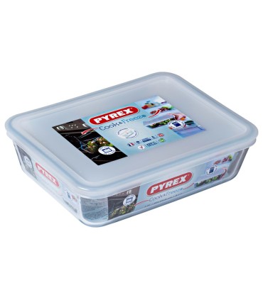 #2594 Žiaruvzdorná nádobka s vekom Cook & Freeze 22 x 17 cm 1,5 l