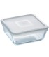#3380 Žiaruvzdorná nádobka s vekom Cook & Freeze 15 x 15 cm, 0,85 l PYREX