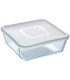 #3360 Žiaruvzdorná nádobka s vekom Cook & Freeze 20 x 20 cm, 2 l PYREX
