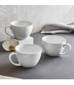 Porcelánový hrnček Galactic White Lístie 450 ml AMBITION