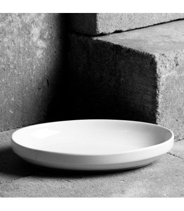 #3710 Biela oválna servírovacia misa Salsa 14 x 9,5 cm