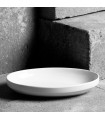Biela oválna servírovacia misa Salsa 14 x 9,5 cm