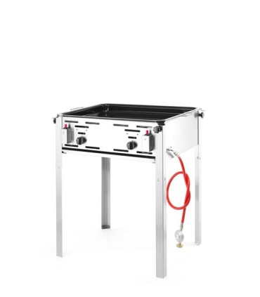 #2044 Plynový gril Grill-Master Maxi, HENDI, 11,6kW, 650x540x(H)840mm