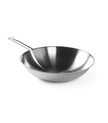 #2846 Panvica Wok 3-vrstvová – bez pokrievky, HENDI, ø360x(H)90mm