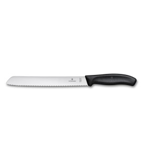 #5297 Victorinox SwissClassic Nôž na chlieb a pečivo 21 cm čierny