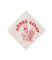 Papierové vrecko Kebap 16 x 16 cm [500 ks]
