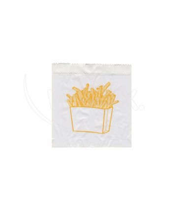 #2042 VRECKA NA HRANOLKY 10+5X11CM 300KS, 71555