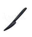 Nôž (PP) opakovane použiteľný čierny 18,5cm [50 ks]