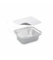 Miska (ALU) hranatá 149 x 123 x 47 mm 470ml + viečko [5 sád]