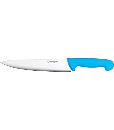 #6387 NOZ 21CM KUCHYNSKY MODRY 281214