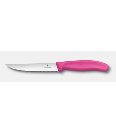 #7040 NOZ NA PIZZU SWISS CLASSIC RUZOVY 12CM VICTORINOX 6.7936.12L5