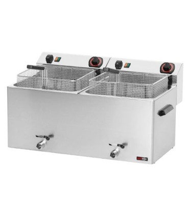 #0075 Friteza el. 2x11L,  400V,  FE1010T, 1026.38