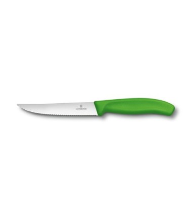 #8526 PIZZA A STEAK NôŽ 12 CM, ZELENÝ, 6.7936.12L4