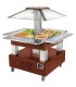#8600 SBC 40 F bois Foncé haut déco