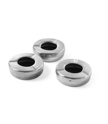 #8698 popolník s pokrievkou, HENDI, 3 ks, ⌀90x(H)28mm A
