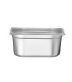 GASTRO-NÁDOBA S RUKOVÄŤAMI GN 1/2, HENDI, 9,5L, 325X265X(H)150MM