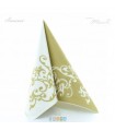 SERVITKA MANK POMP WEISS/GOLD 40CM
