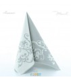SERVITKA MANK POMP WEISS/SILVER 40CM